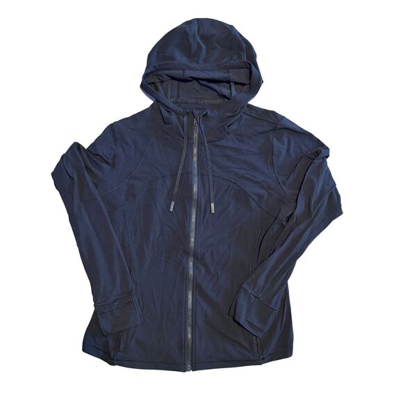 Lululemon Hooded Define Jacket Size 18 — Black Zip-Up Lightweight Hoodie - Picture 4 of 7